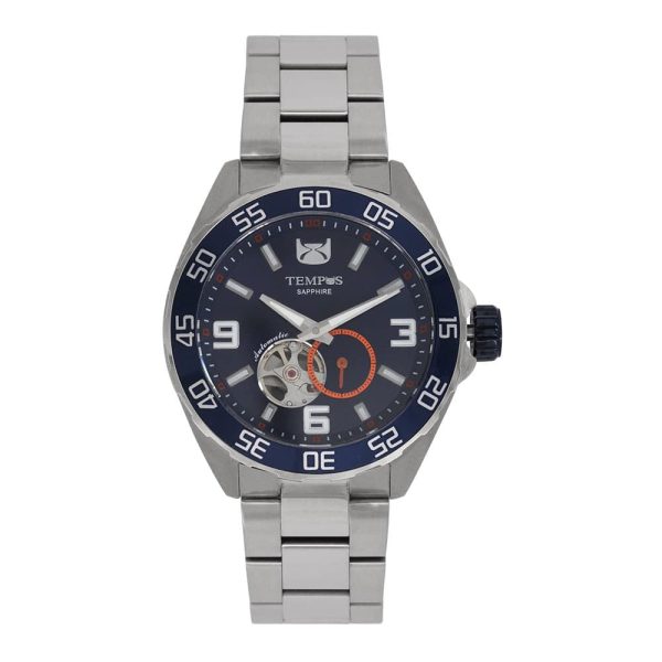Reloj de hombre automático de acero inoxidable Tempus