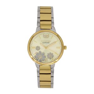 Reloj de mujer análogo color dorado y plateado Tempus