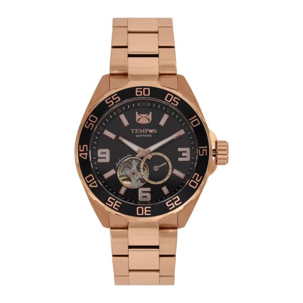 Reloj de mujer automático de color dorado Tempus