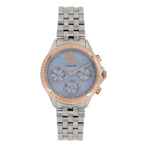 Reloj de mujer análogo con micro circones blancos Tempus