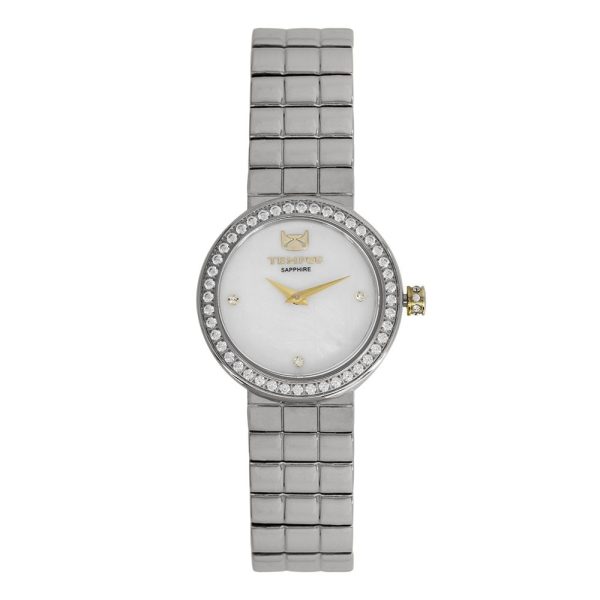 Reloj de mujer análogo de cristal zafiro Tempus